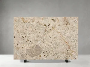beige breccia botticelli marble slab soft beige texture for countertops floors and wall cladding