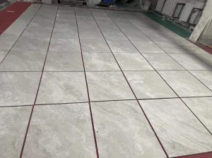 chenille white marble large floor tiles with light grey wooden vein pattern