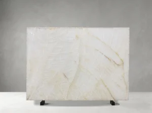 chineses white crystal quartzite slab ice crystal texture for luxury interiors