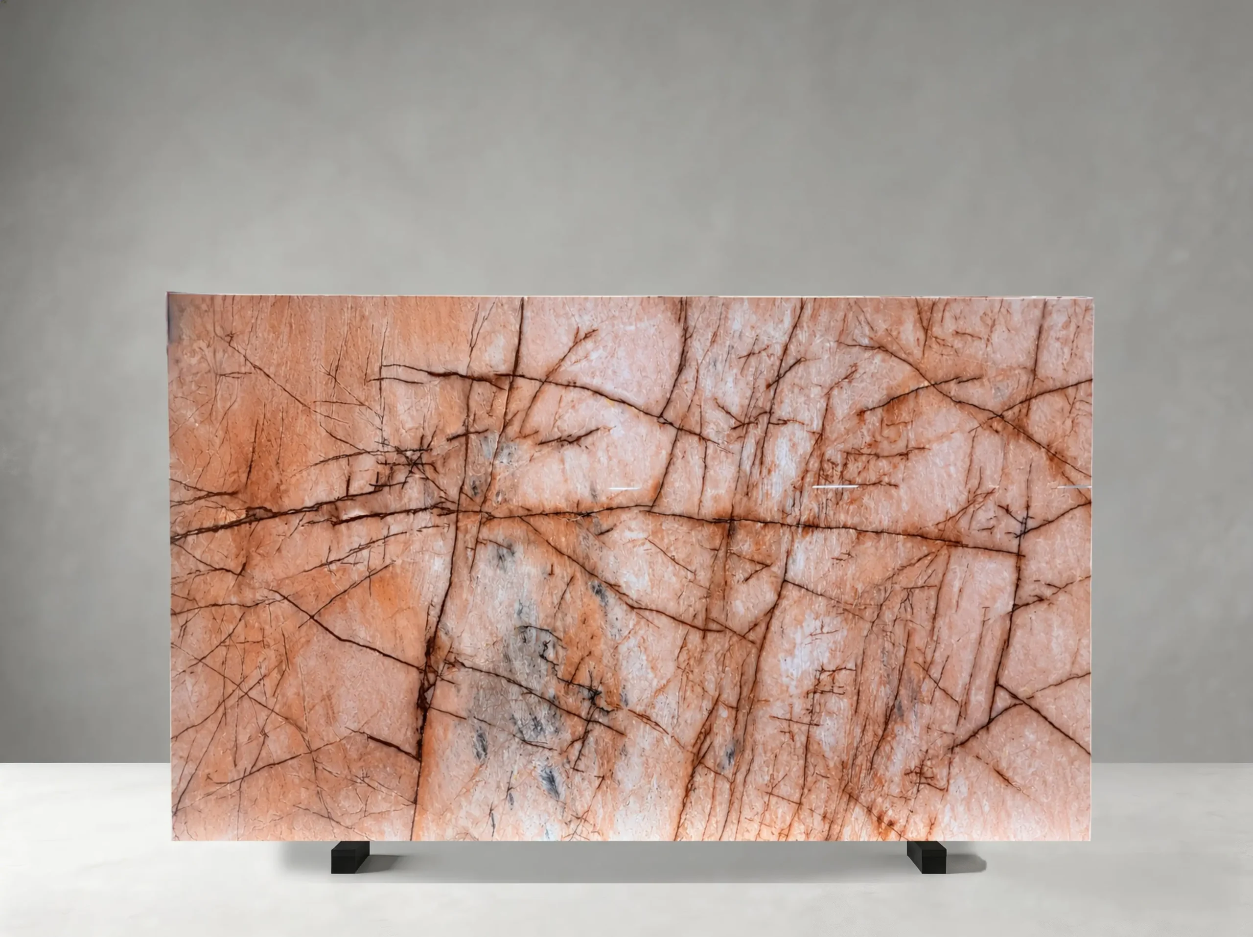 cosmopolitan-quartzite-slab-soft-peach-veining-04.webp cosmopolitan quartzite slab soft peach veining for walls tables and island tops