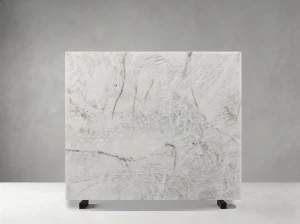 cristallo quartzite slab white crystal vein for walls tables and vanity tops