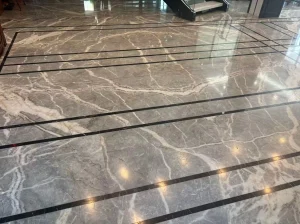 fior di bosco marble polished floor for luxury interior