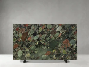 four season green marble slab multicolor mineral pattern for luxury interiors