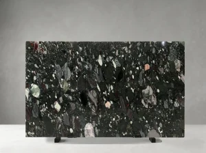 green colorful granite slab dark green pattern for counters and table tops
