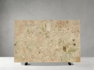 Italian Marmi Ceppo Di Sicilia Marble Slab Beige Pink Green Texture