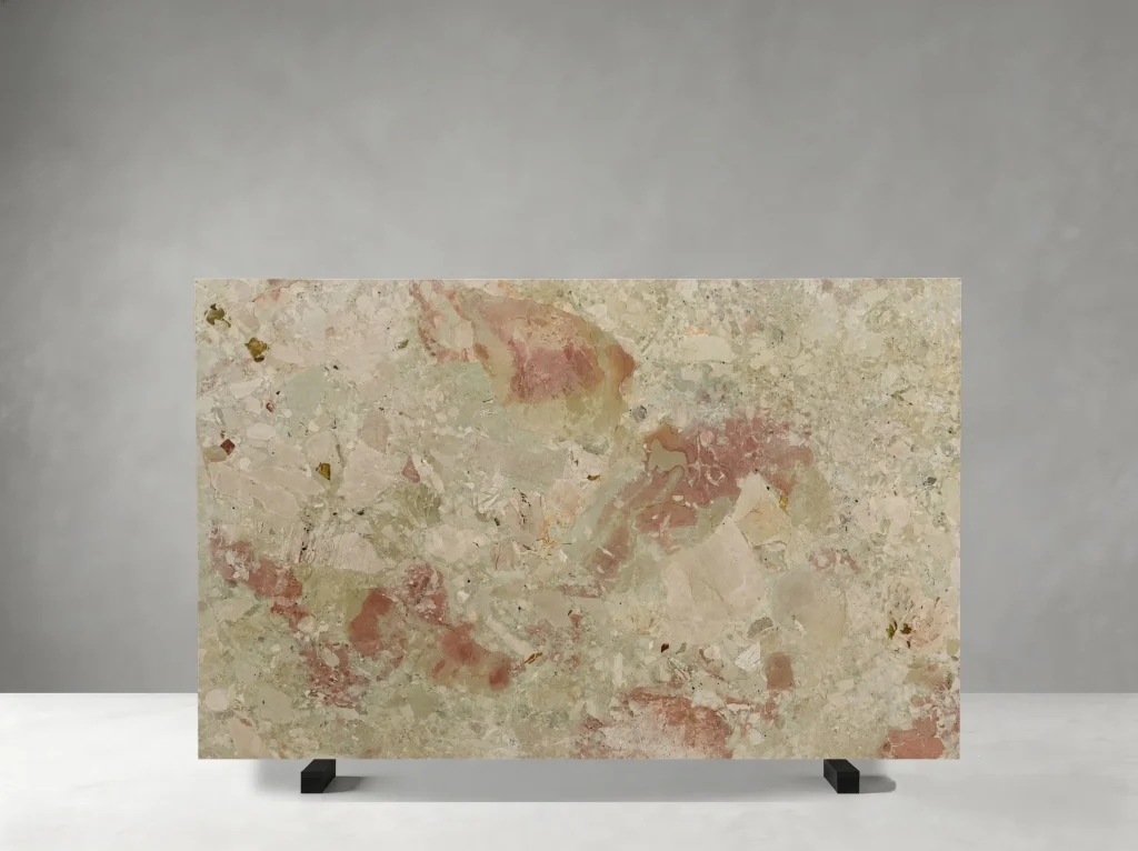 marmi ceppo di sicilia marble slab pastel green pink texture for countertops walls and vanity tops