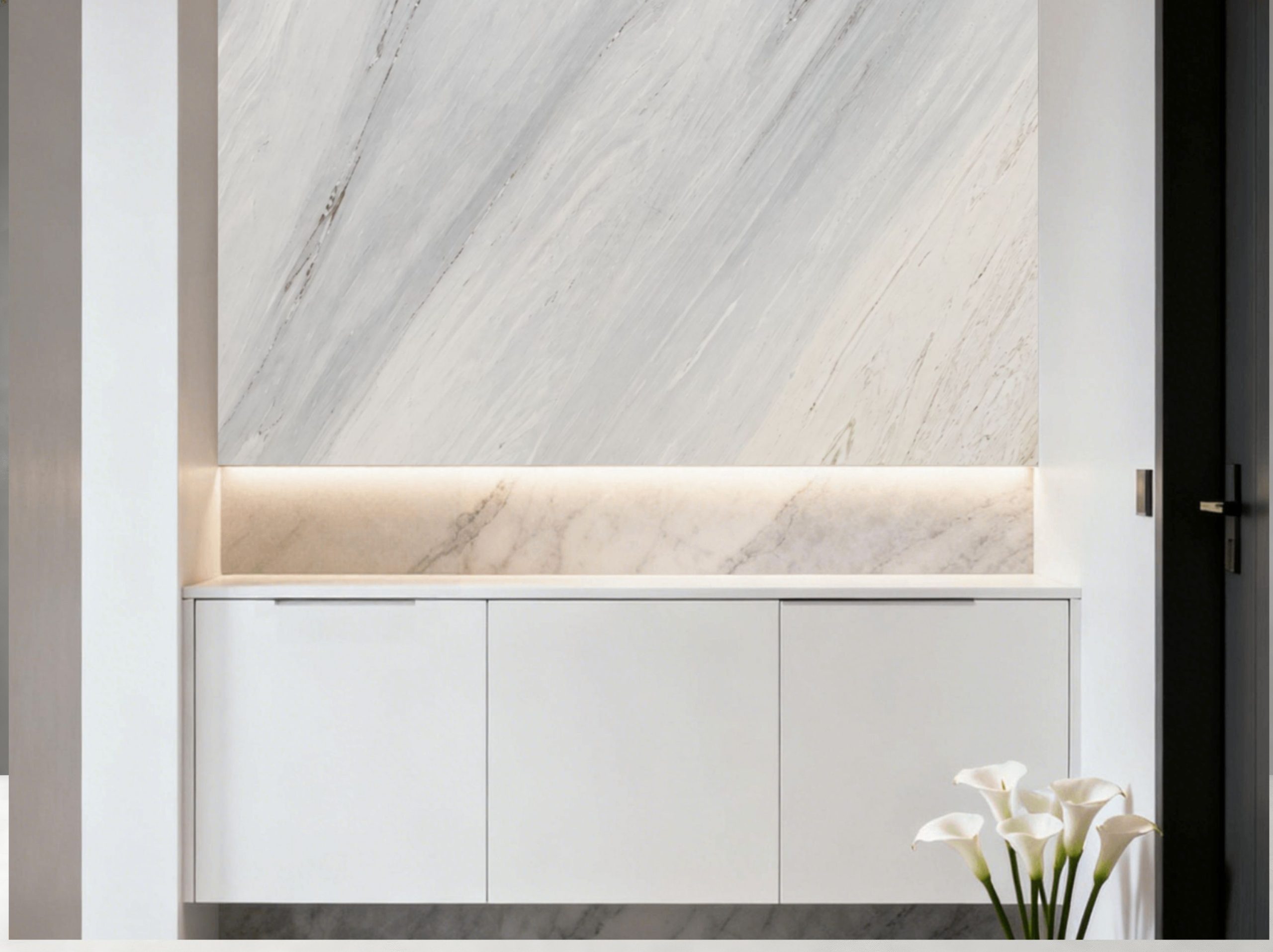 palissandro-marble-cabinet-feature-wall-01.webp palissandro marble cabinet feature wall with soft white and blue grey veining