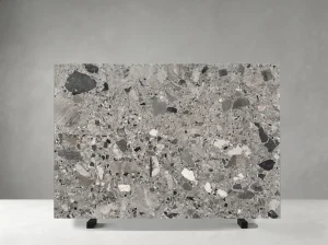 panda grey flower marble slab grey fragment pattern for walls floors and table tops