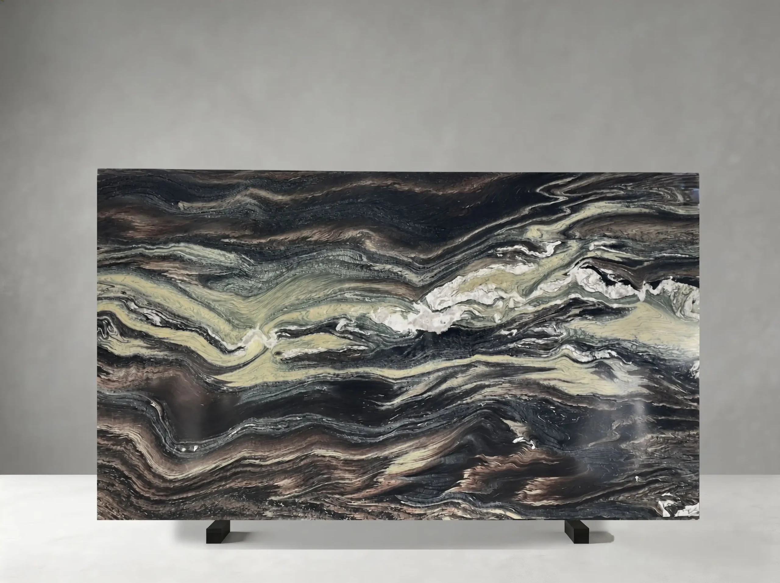 rosa-luana-marble-black-cream-wave-slab-04.webp rosa luana marble black cream wave slab for feature walls