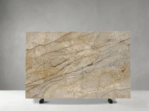silver river marble slab warm beige veining for luxury interiors