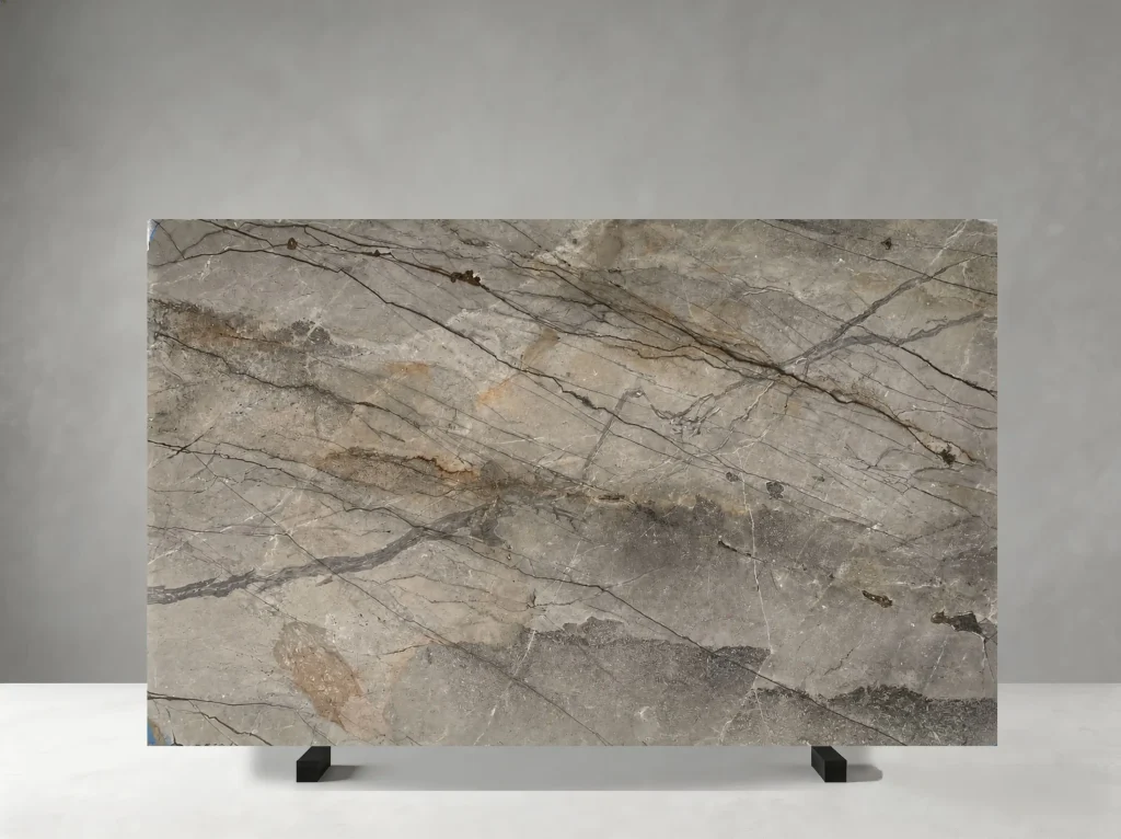 silver roots marble slab root veining for luxury interior stone projects