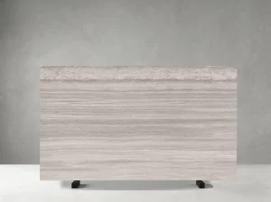 white wooden marble slab horizontal wooden vein for custom interior projects