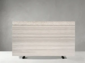 white wooden marble slab with light grey horizontal wooden vein texture