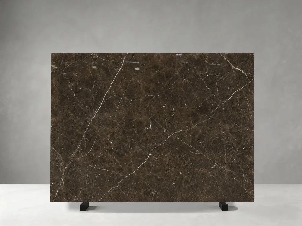 wyndham grey marble slab brown grey pattern with thin white veins