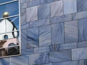 Azul Imperial Quartzite exterior wall cladding tiles