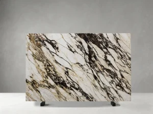 breccia capraia viola marble slab with dark viola veins for walls and table tops