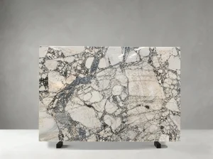 chinese bulgari marble slab warm beige grey fragments for feature walls and custom interiors