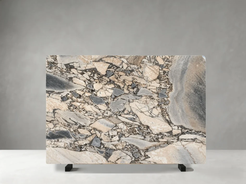 chinese calacatta violet marble slab ivory grey fragments for feature walls floors and furniture