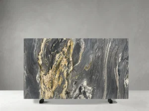 cloud wave marble slab with grey black golden wave pattern for walls floors and table tops