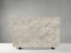 Full slab of Delicatus Mint Quartzite with pale mint-grey tones and intricate crystalline veining