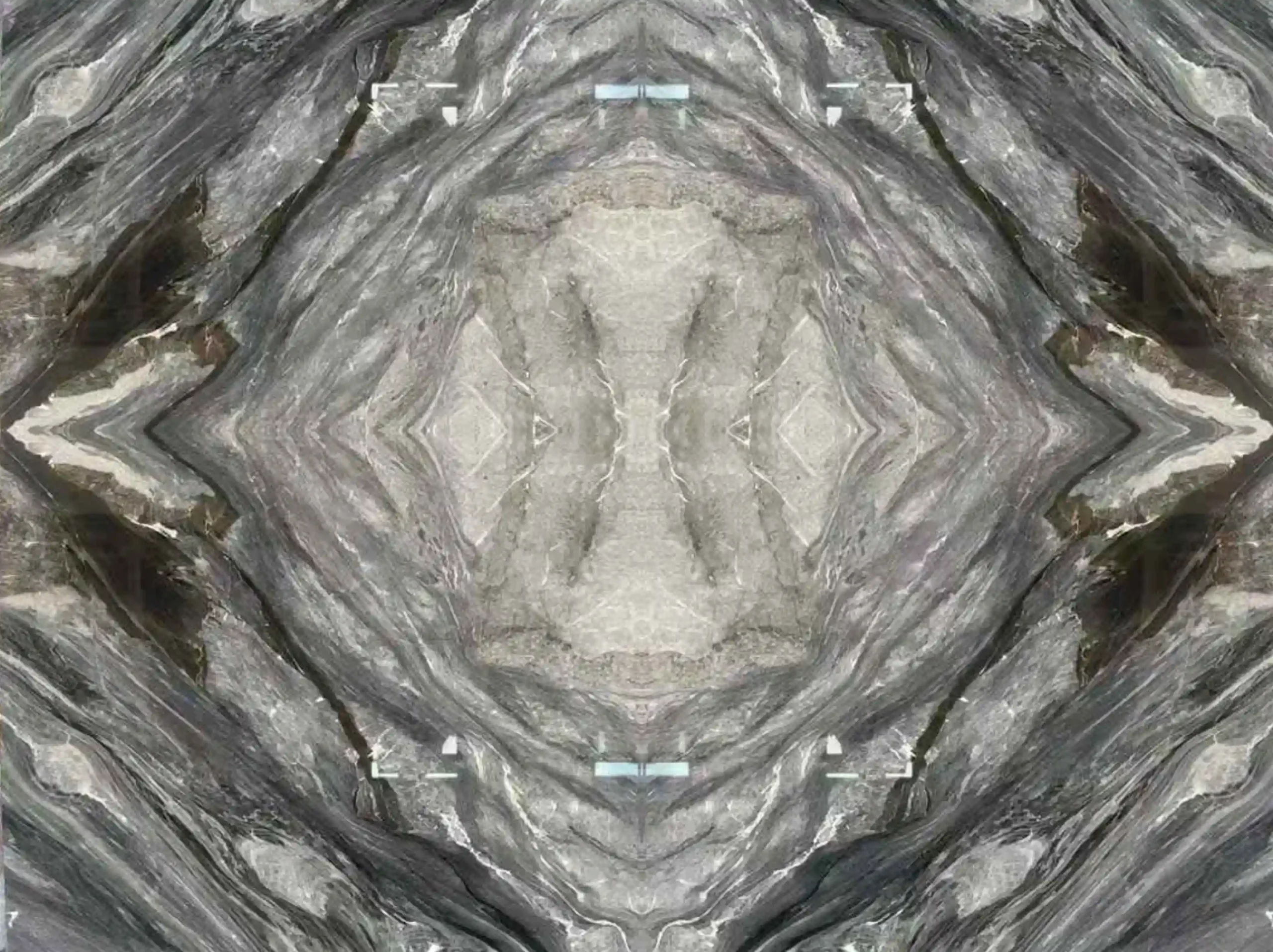 florence-grey-marble-bookmatched-feature-wall-03.webp Bookmatched Florence Grey Marble with symmetrical grey veining