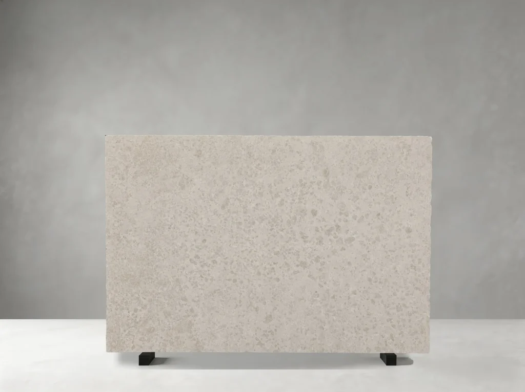 jura gelb limestone slab light beige surface with fine natural fossil markings