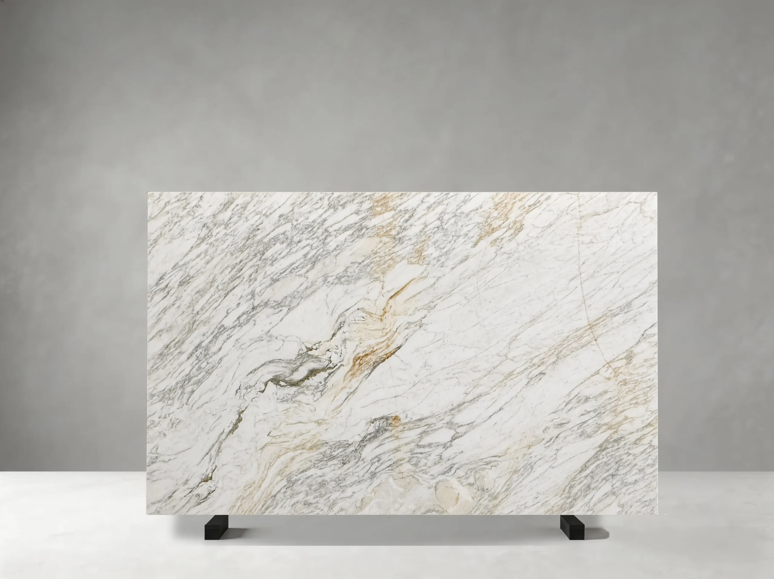 lasa-bianco-nuvolato-marble-cloud-vein-slab.webp Lasa Bianco Nuvolato Marble slab with cloud-like grey and light gold veins