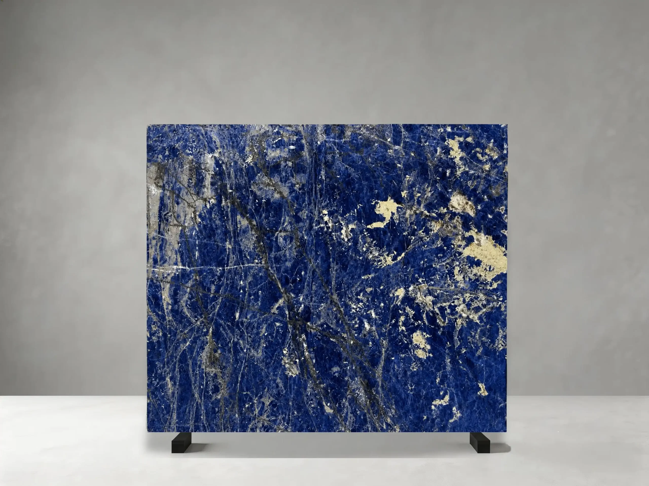 namibia-blue-classic-sodalite-slab-blue-gold-mineral-04.webp namibia blue classic sodalite granite slab with cobalt blue and warm gold mineral movement