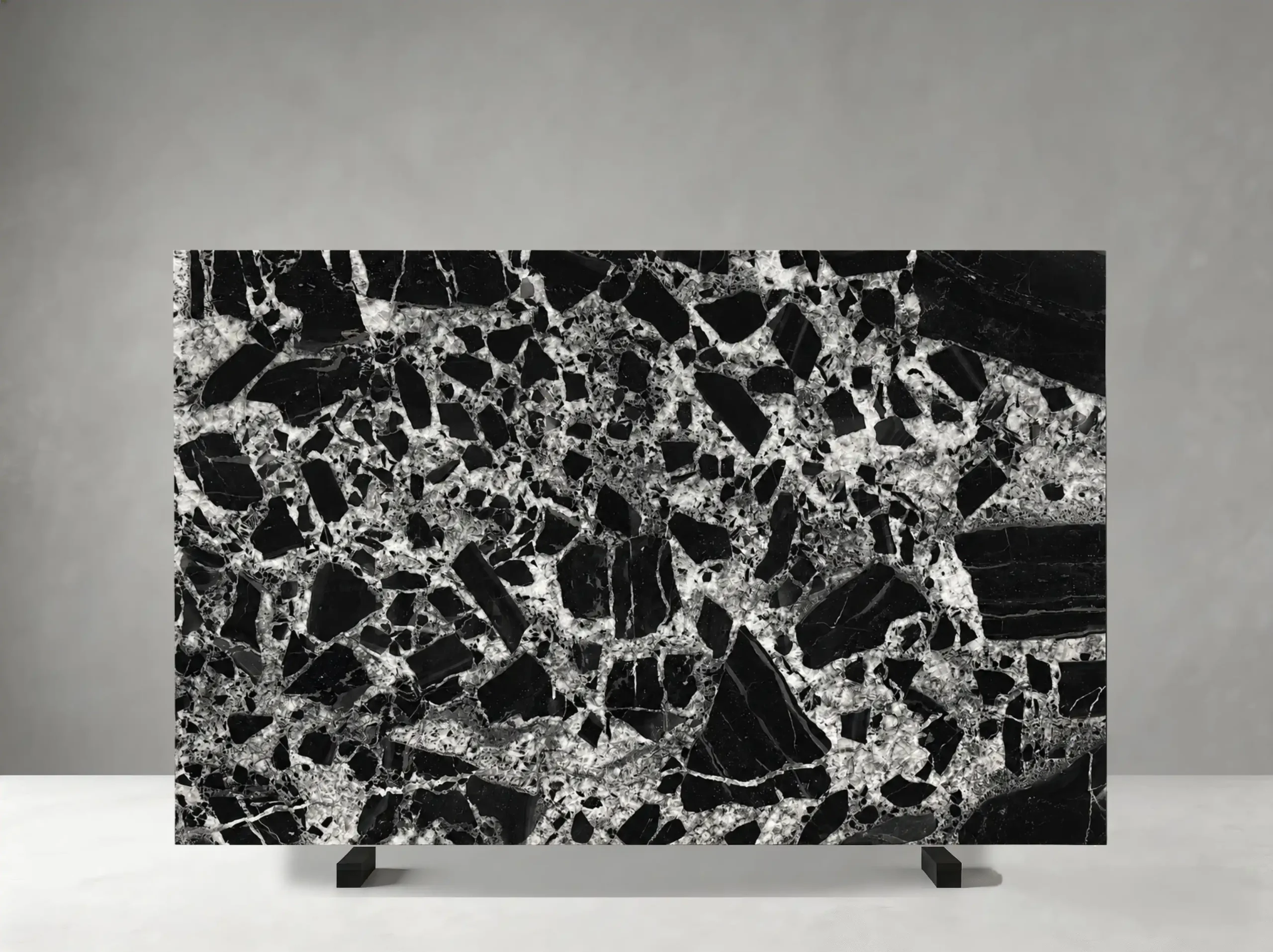 nepoleon-black-marble-slab-luxury-black-pattern-05.webp nepoleon black marble slab deep black background with bold white breccia pattern