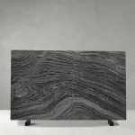 Rosewood Grain Black Marble