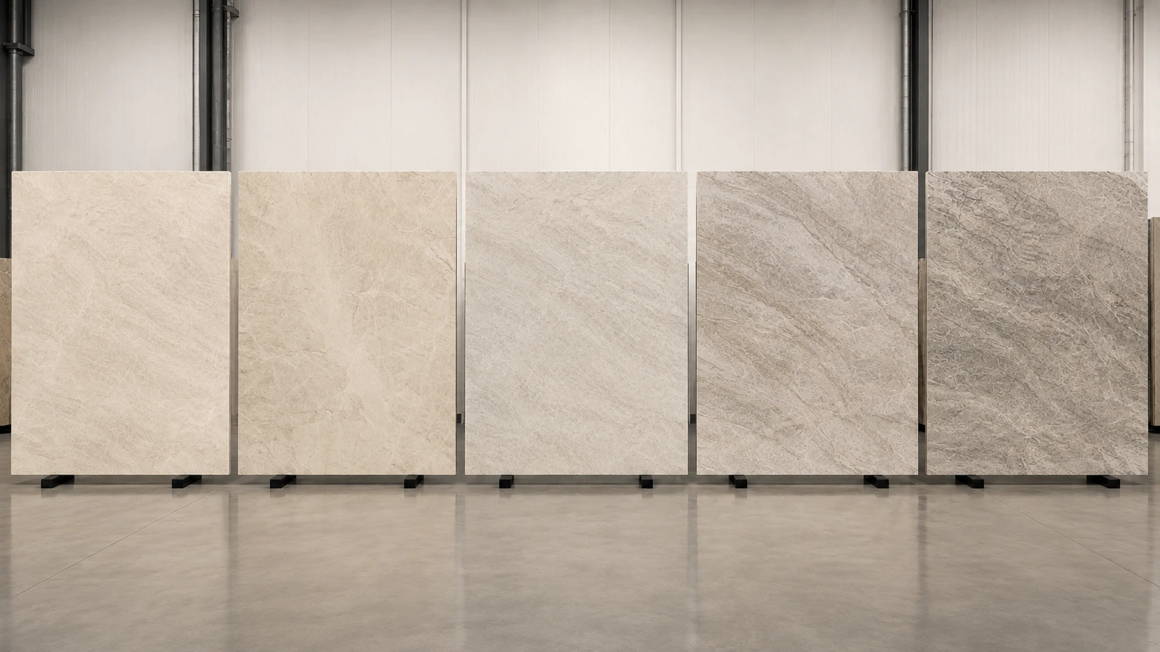 Taj Mahal Quartzite slab batch selection for luxury kitchen countertops and islands