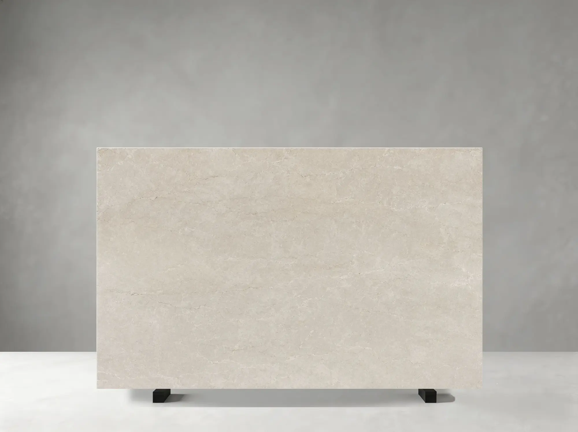 Botticino Classico Marble polished slab detail showing subtle beige veining and fine natural fossil-like detail