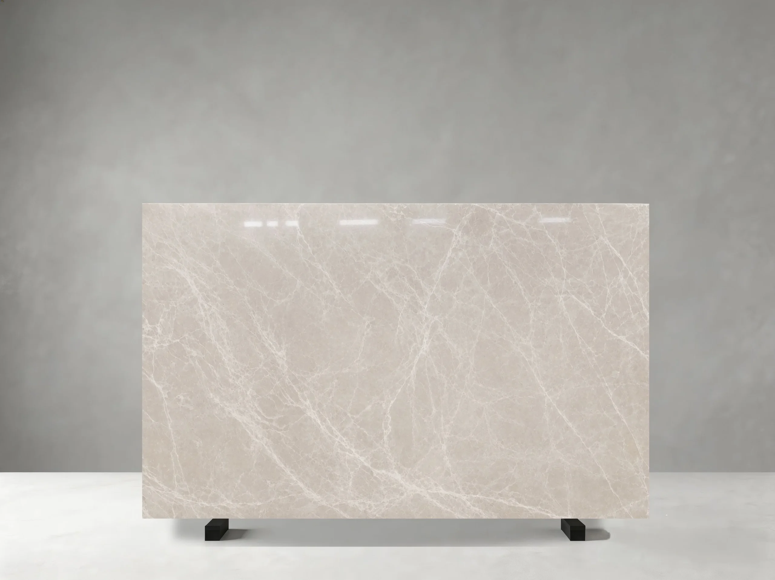Milan Grey Marble slab 01 showing balanced grey tones with delicate white veining and natural depth