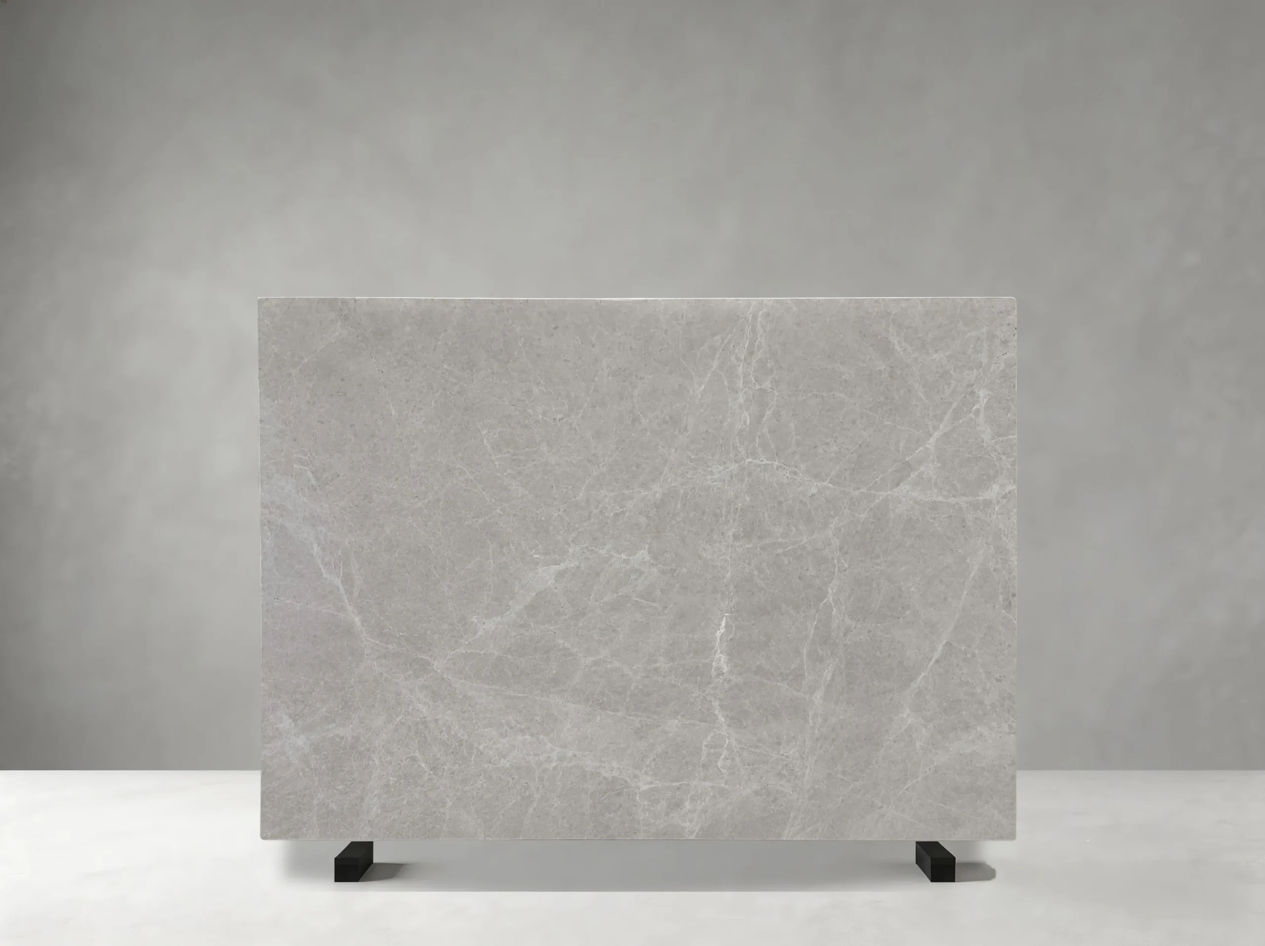 Modern Grey Marble Slab 01 Modern Grey Marble full slab 01 showing cool grey, silver, pale taupe, and fine white