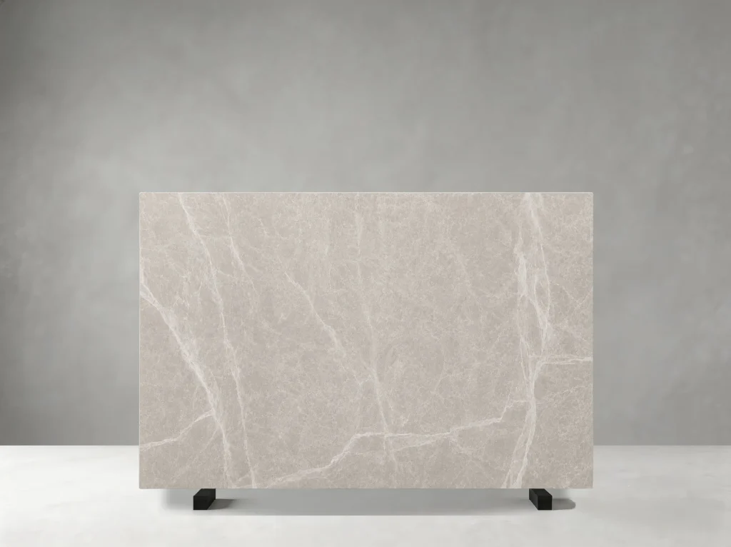 Nordic Grey Marble slab 01 showing balanced grey tones with delicate white veining and natural depth