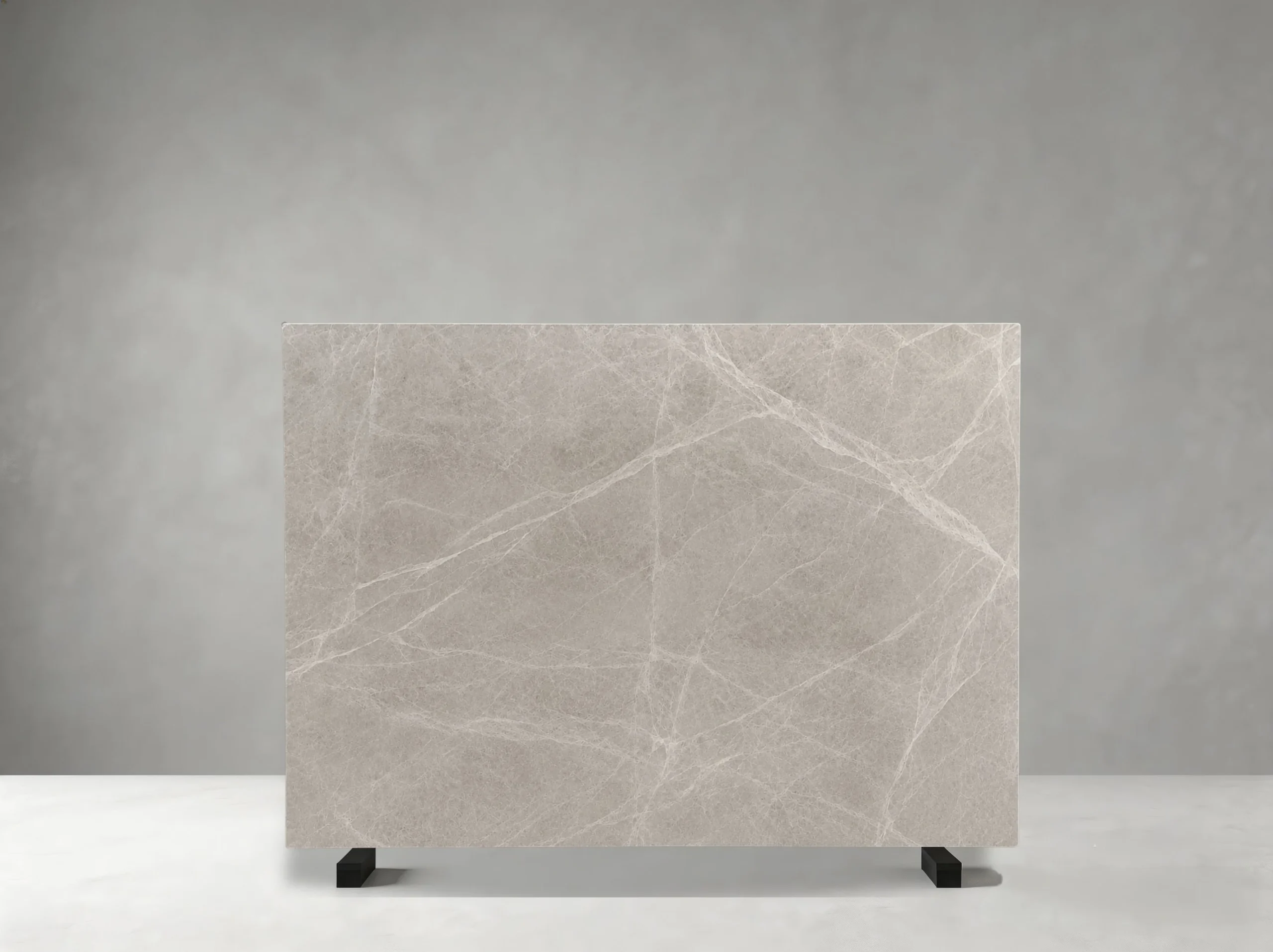 Tundra Grey Marble slab 02 showing balanced grey tones with delicate white veining and natural depth