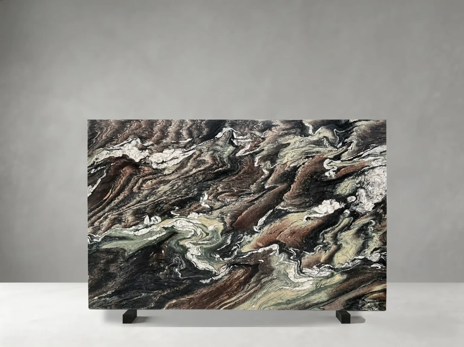 Majestic Ocean Marble slab 01 showing natural color, veining and slab variation