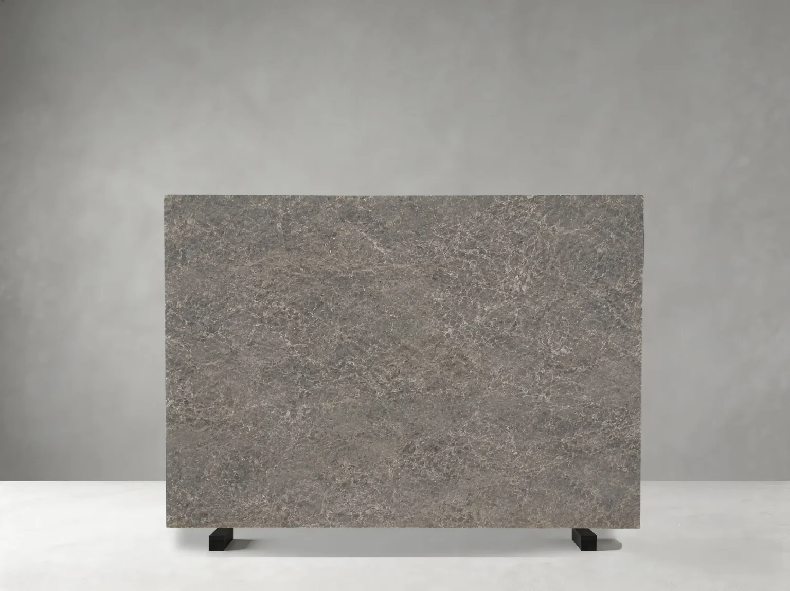 Silver Grey Marble slab 01 showing natural color, veining and slab variation